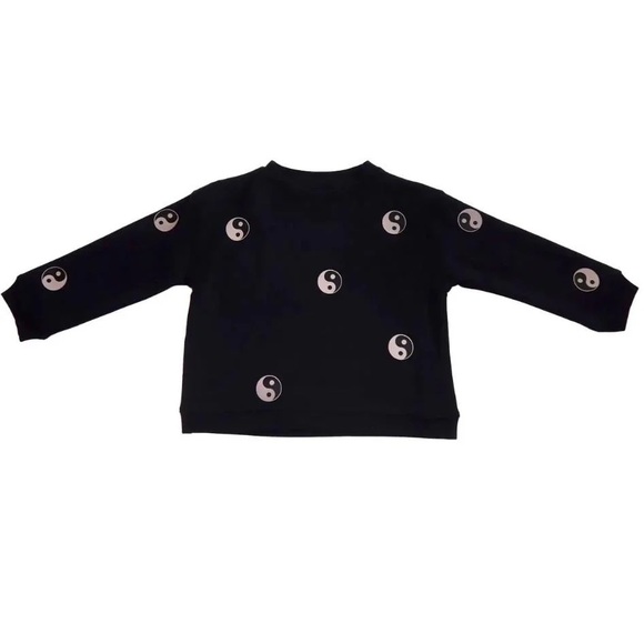 Brunette The Label Other - Brunette The Label 6/12M All Over Yin Yang Crew